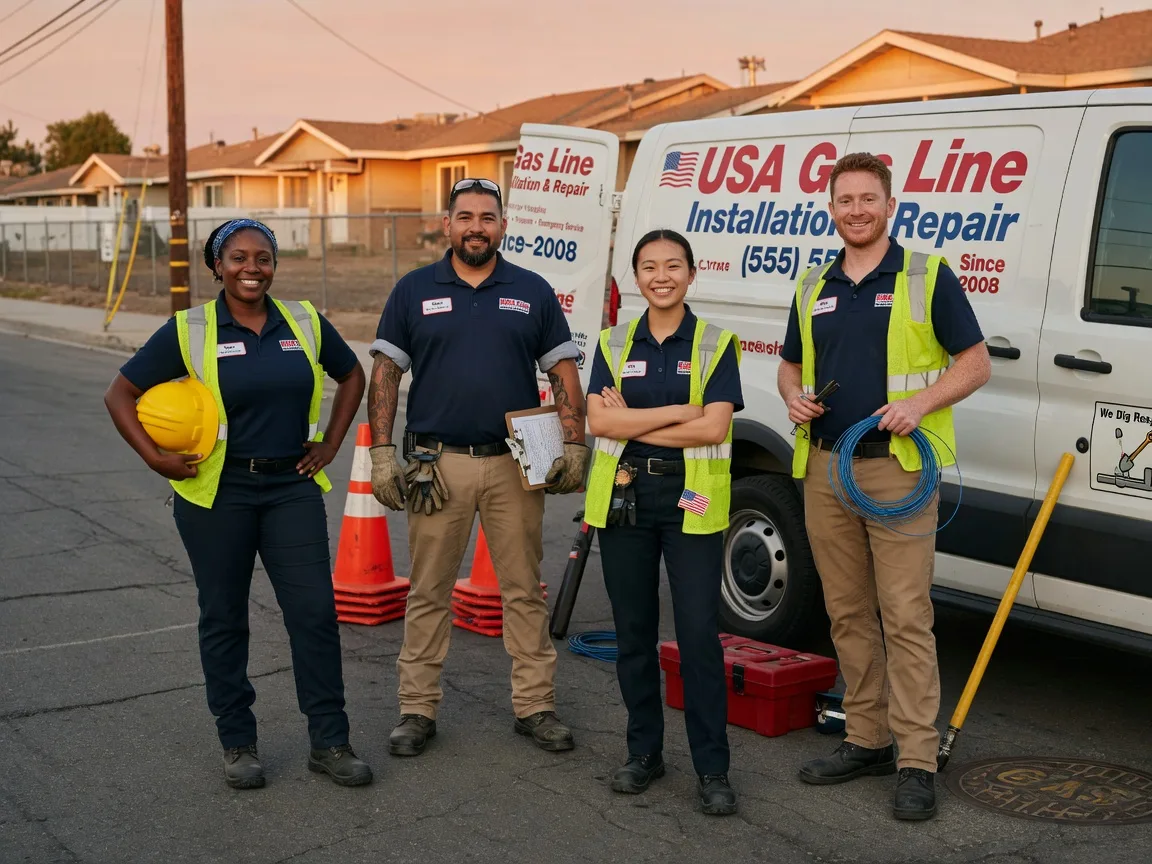 Gas Line Installation company in Maxbass, ND